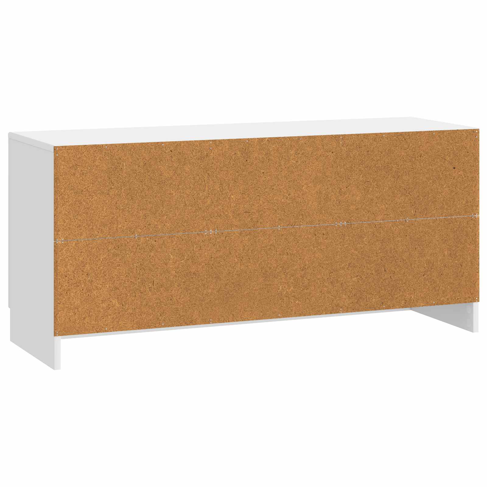 TV-Schränk Hochglanz Weiß 102 x 34,5 x 47 cm Holzwerkstoff