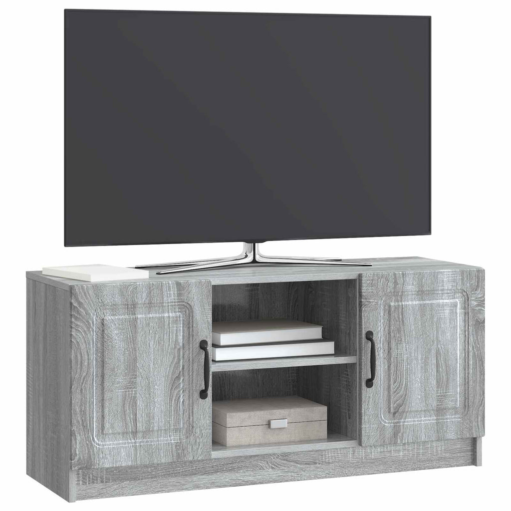 TV-Schränk Graues Sonoma 102 x 34,5 x 47 cm Holzwerkstoff