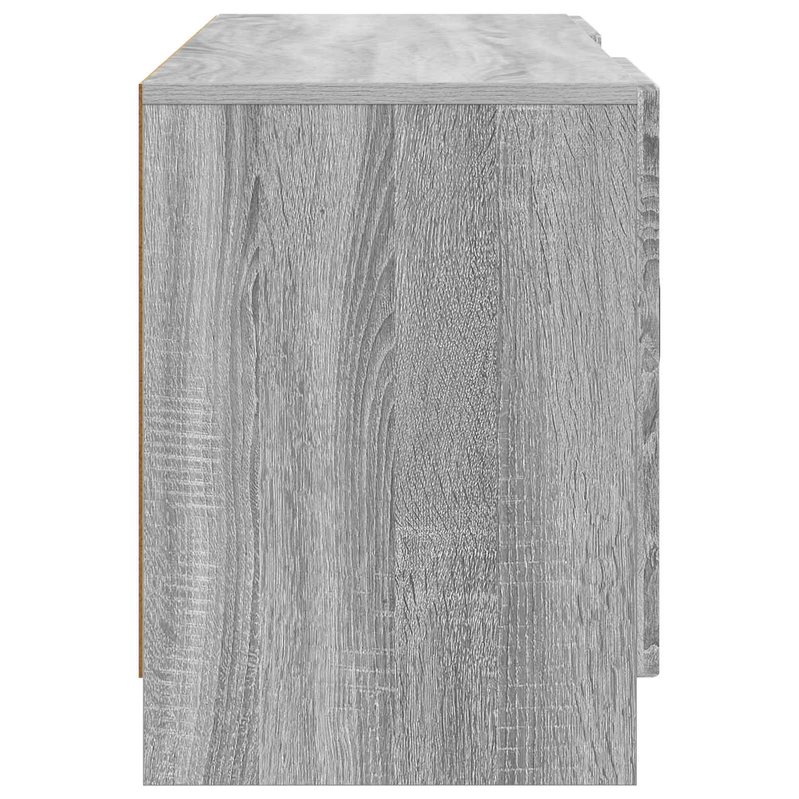 TV-Schränk Graues Sonoma 102 x 34,5 x 47 cm Holzwerkstoff