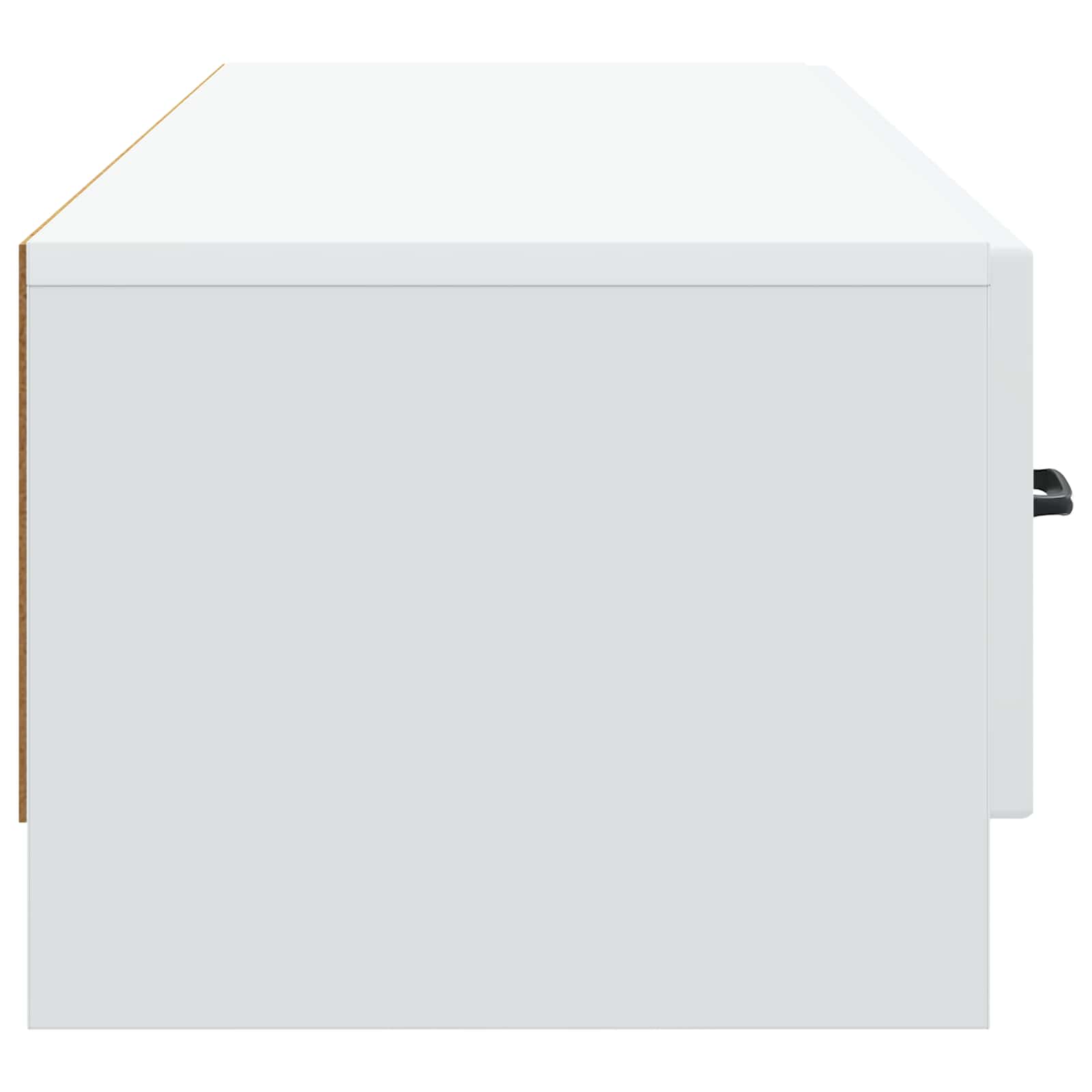 TV-Schränk mit Schubladen Weiß 147 x 34,5 x 27 cm Holzwerkstoff