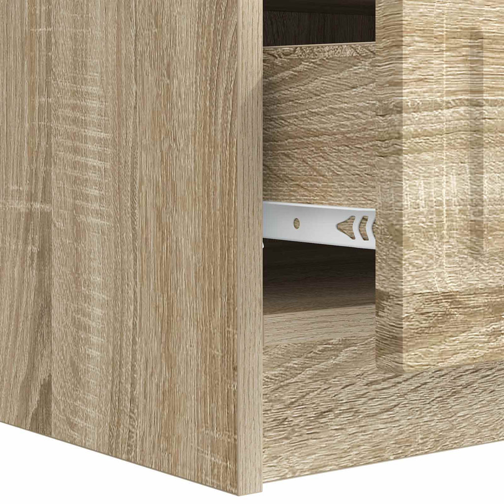 TV-Schränk Sonoma-Eiche 147 x 34,5 x 27 cm Holzwerkstoff
