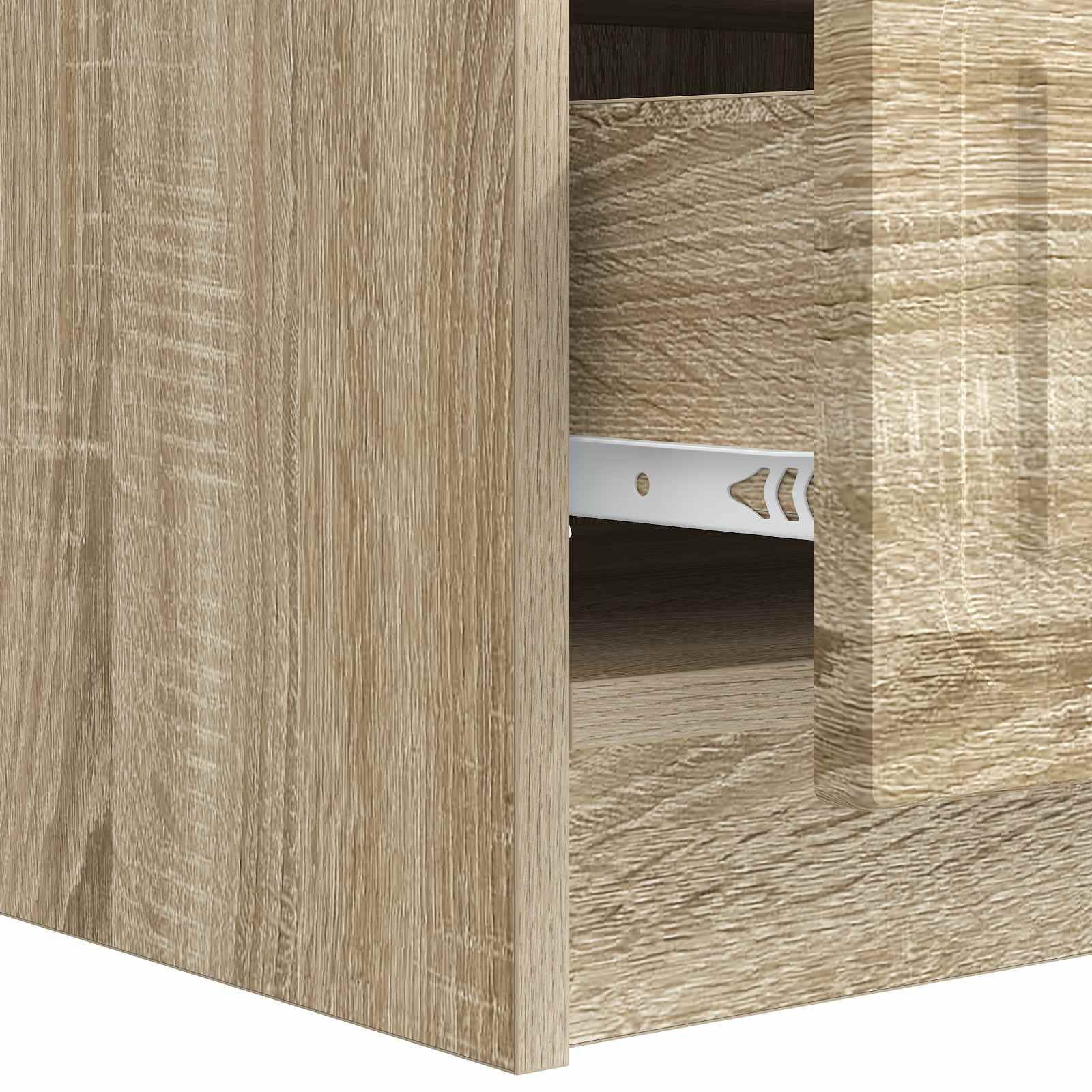 TV-Schränk Sonoma-Eiche 147 x 34,5 x 27 cm Holzwerkstoff