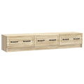 TV-Schränk Sonoma-Eiche 147 x 34,5 x 27 cm Holzwerkstoff