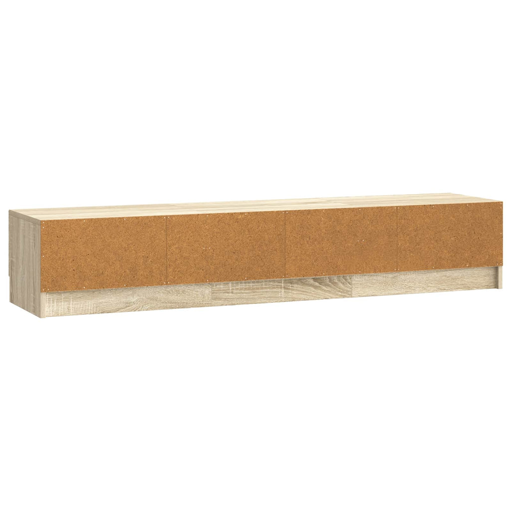 TV-Schränk Sonoma-Eiche 147 x 34,5 x 27 cm Holzwerkstoff
