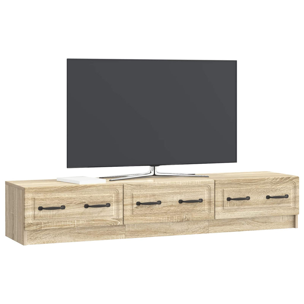 TV-Schränk Sonoma-Eiche 147 x 34,5 x 27 cm Holzwerkstoff