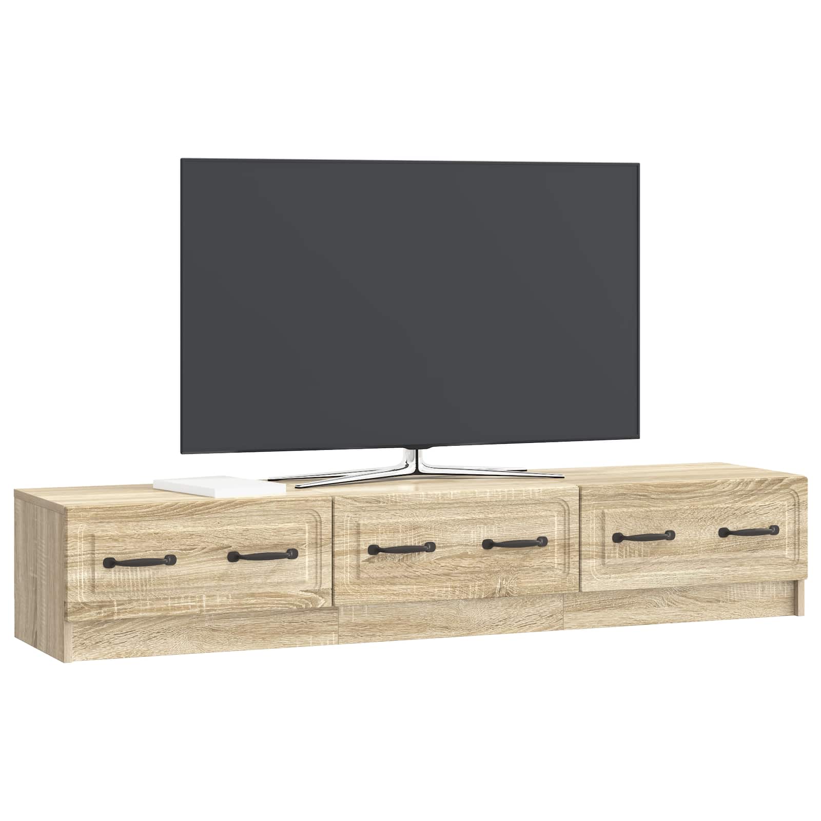 TV-Schränk Sonoma-Eiche 147 x 34,5 x 27 cm Holzwerkstoff
