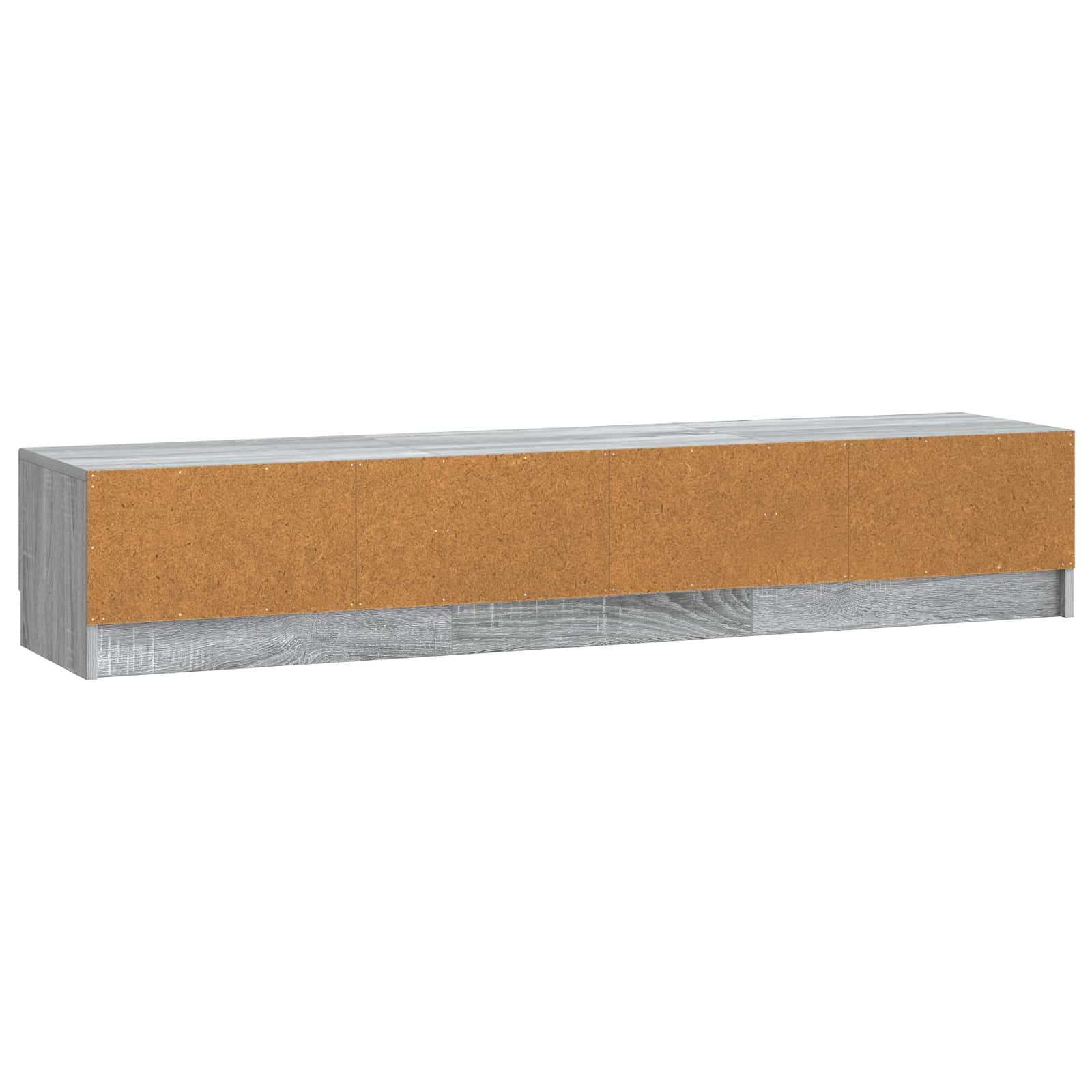 TV-Schränk Graues Sonoma 147 x 34,5 x 27 cm Holzwerkstoff