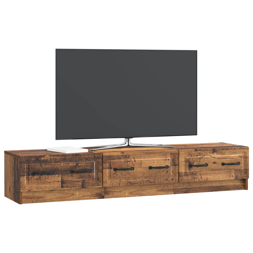 TV-Schränk Altholz 147 x 34,5 x 27 cm Holzwerkstoff