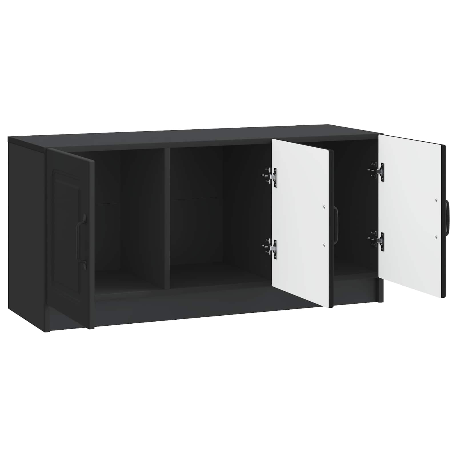 TV-Schränk Schwarz 99 x 34,5 x 47 cm Holzwerkstoff