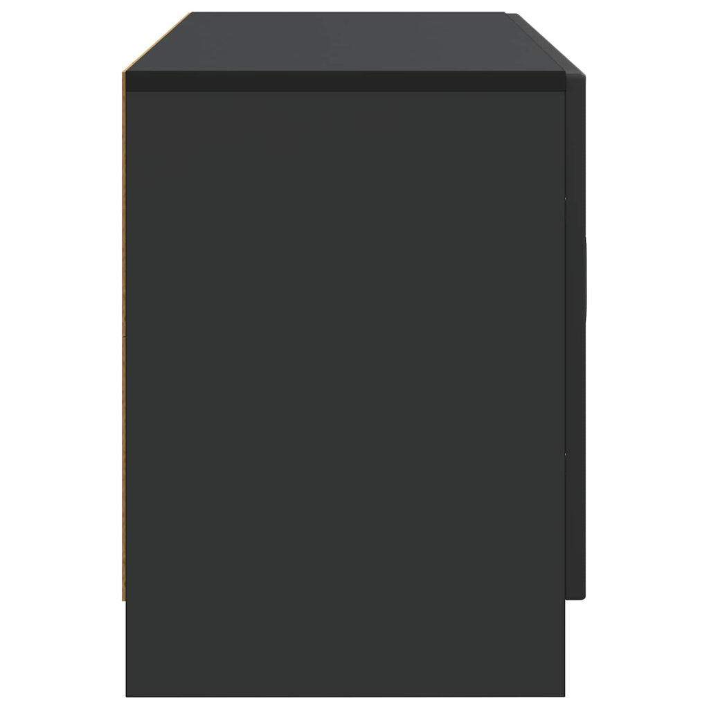 TV-Schränk Schwarz 99 x 34,5 x 47 cm Holzwerkstoff