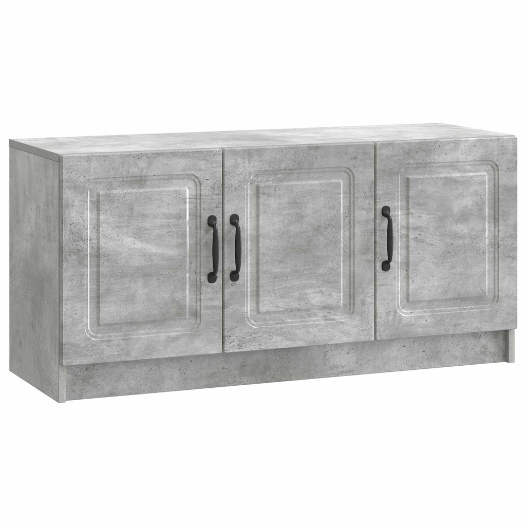 TV-Schränk Betongrau 99 x 34,5 x 47 cm Holzwerkstoff