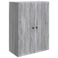 Wandschrank Grau Sonoma 66 x 34,5 x 90 cm Holzwerkstoff