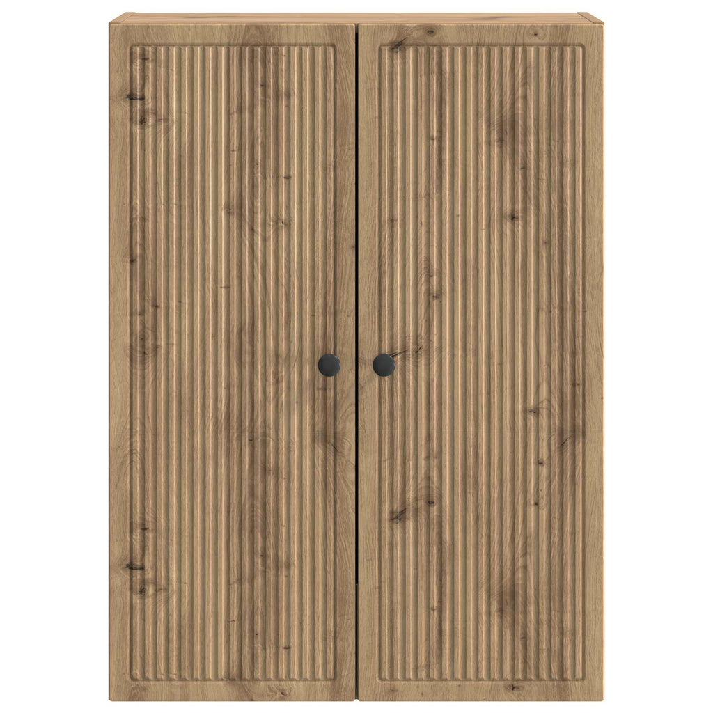 Wandschrank Artisan-Eiche 66 x 34,5 x 90 cm Holzwerkstoff