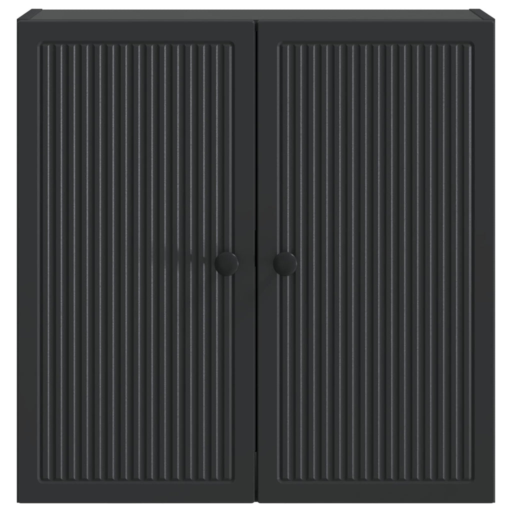 Wandschrank Schwarz 59 x 31 x 60 cm Holzwerkstoff