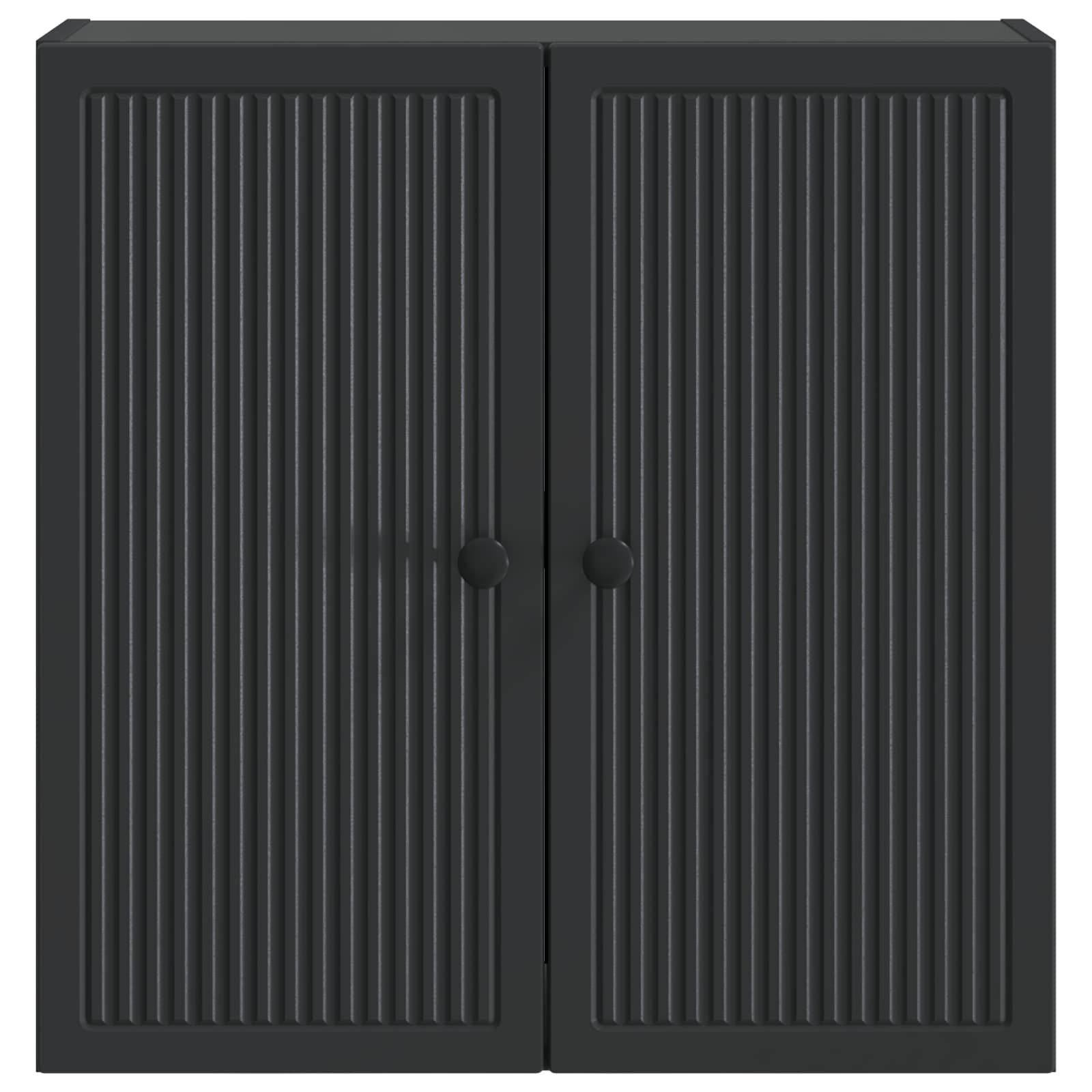Wandschrank Schwarz 59 x 31 x 60 cm Holzwerkstoff