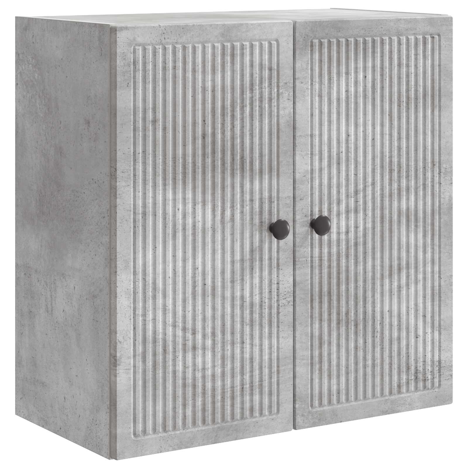 Wandschrank Betongrau 59 x 31 x 60 cm Holzwerkstoff