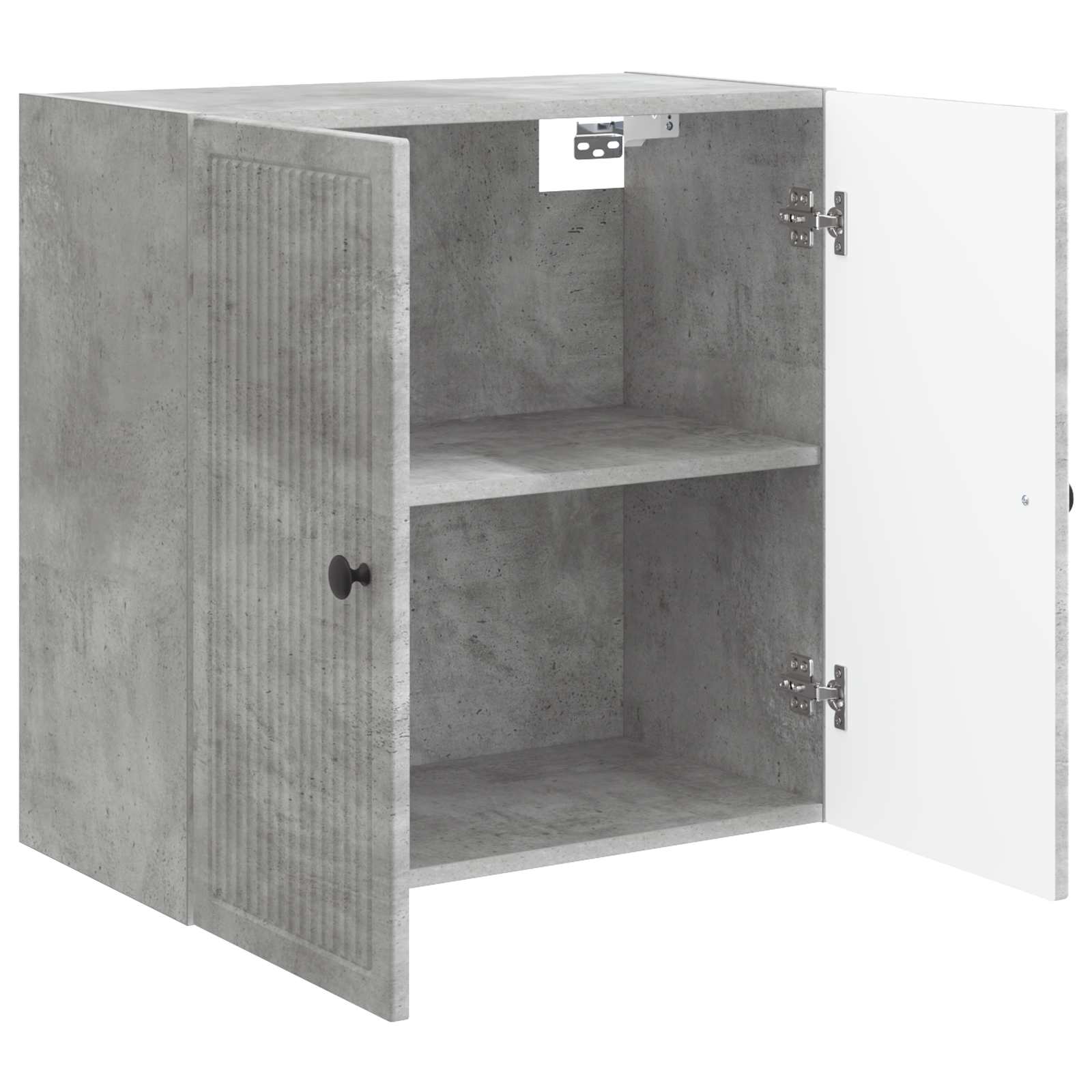 Wandschrank Betongrau 59 x 31 x 60 cm Holzwerkstoff