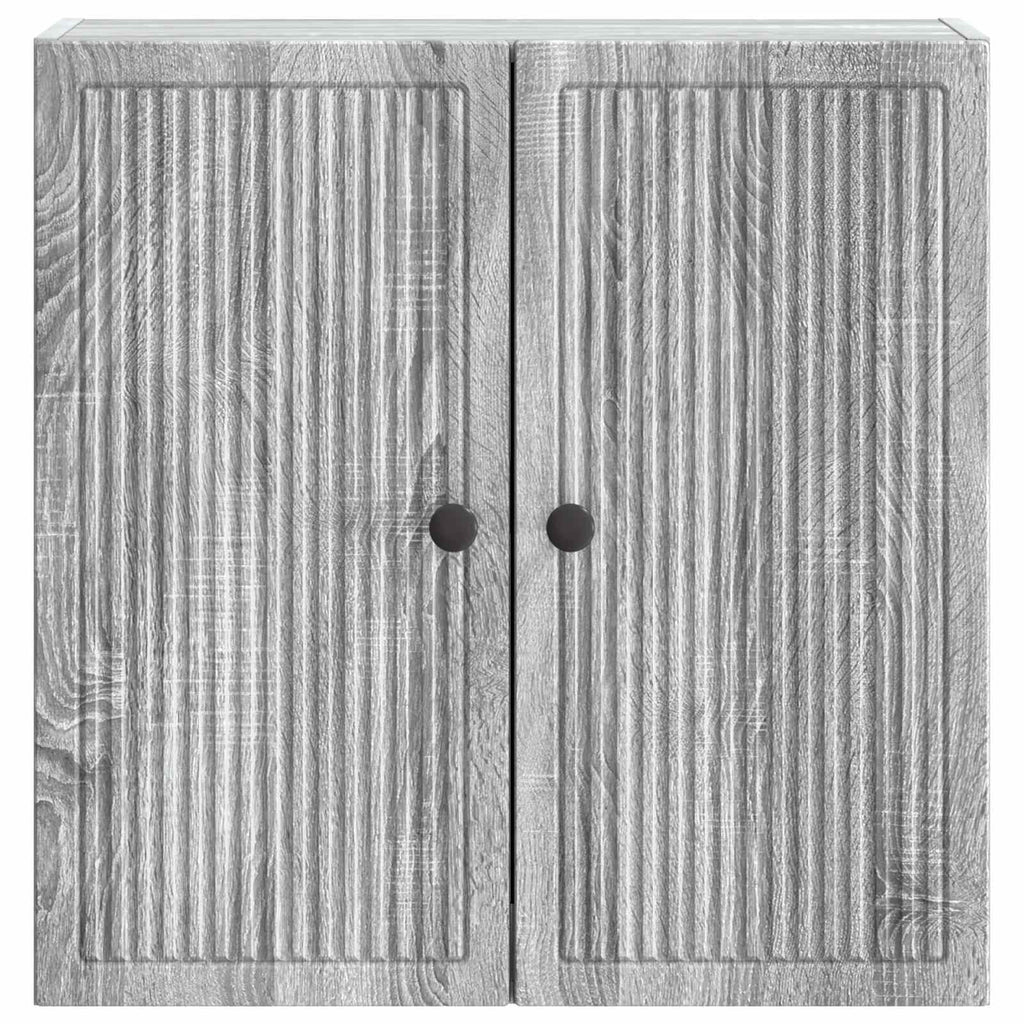 Wandschrank Grau Sonoma 59 x 31 x 60 cm Holzwerkstoff