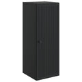Wandschrank Schwarz 33 x 34,5 x 90 cm Holzwerkstoff