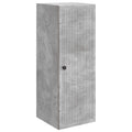 Wandschrank Betongrau 33 x 34,5 x 90 cm Holzwerkstoff