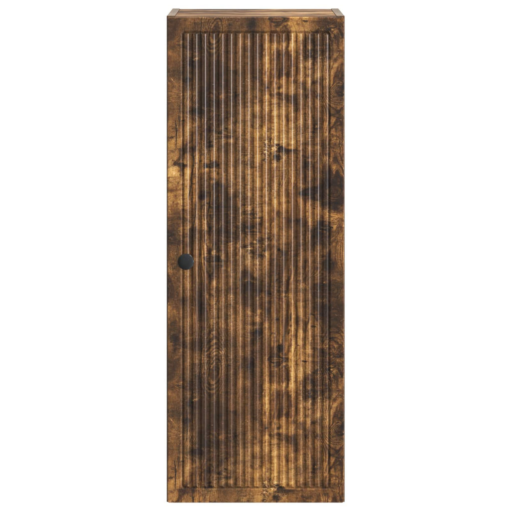 Wandschrank Geräucherte Eiche 33 x 34,5 x 90 cm Holzwerkstoff