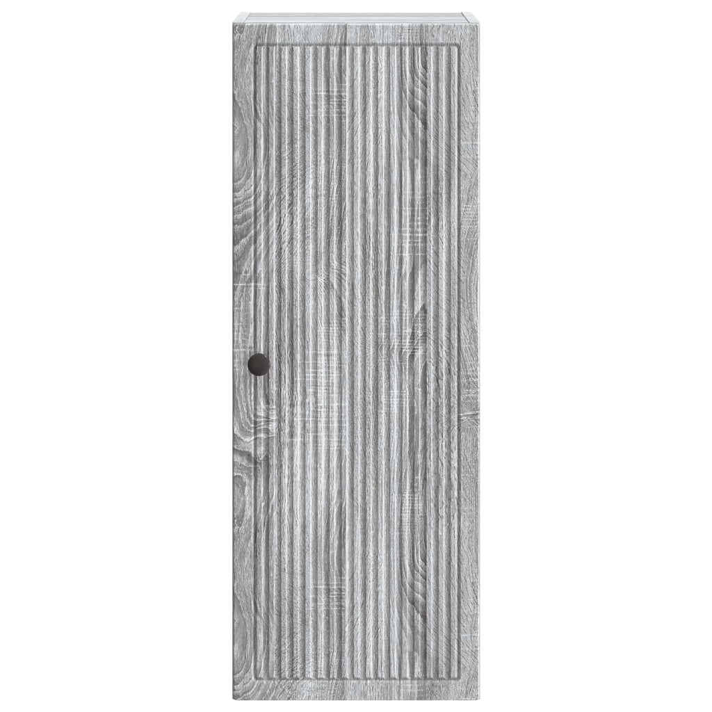Wandschrank Grau Sonoma 33 x 34,5 x 90 cm Holzwerkstoff