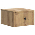 Wandmontierter Nachttisch Artisan-Eiche 33 x 34,5 x 20 cm