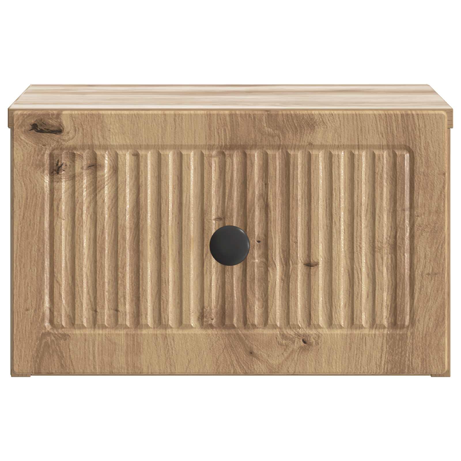 Wandmontierter Nachttisch 2 pcs Artisan-Eiche 33 x 34,5 x 20 cm