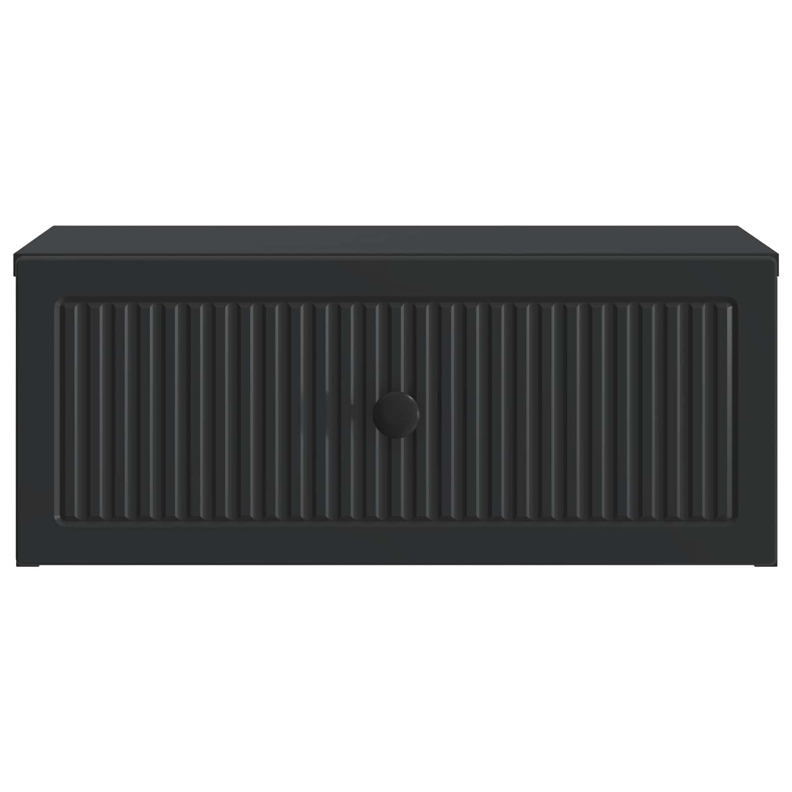 Nachttisch 2 pcs Schwarz 49 x 34,5 x 20 cm Holzwerkstoff
