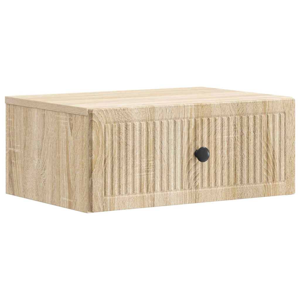 Nachttisch 2 pcs Sonoma-Eiche 49 x 34,5 x 20 cm Holzwerkstoff