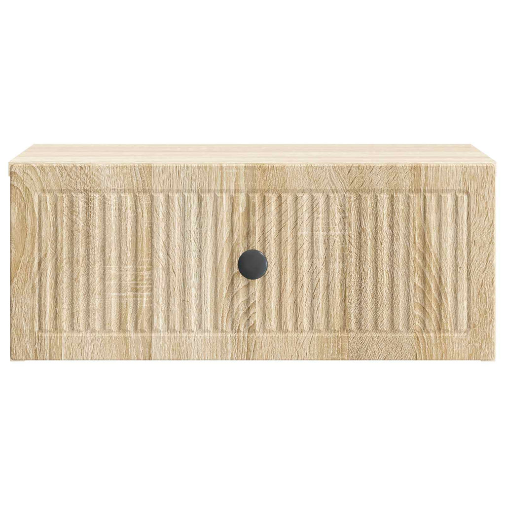 Nachttisch 2 pcs Sonoma-Eiche 49 x 34,5 x 20 cm Holzwerkstoff