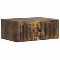 Nachttisch Geräucherte Eiche 49 x 34,5 x 20 cm Holzwerkstoff