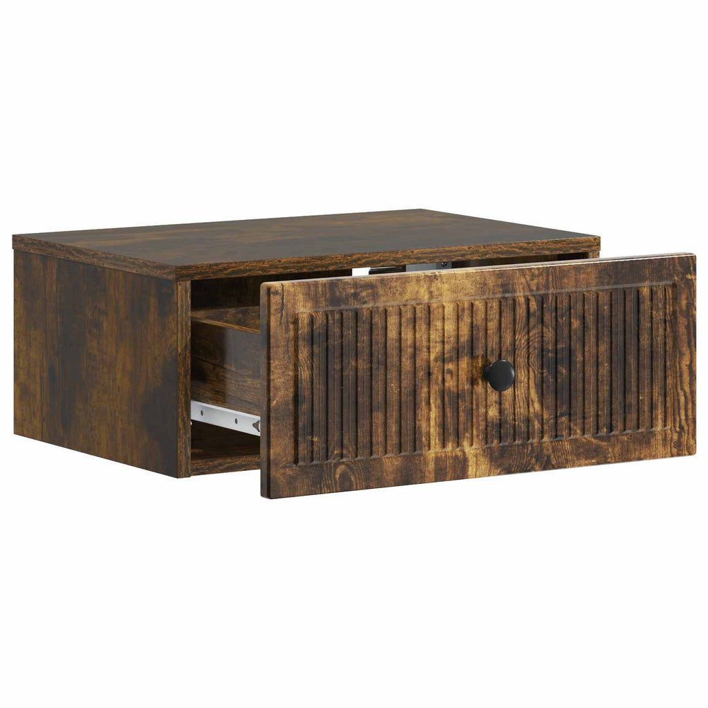 Nachttisch Geräucherte Eiche 49 x 34,5 x 20 cm Holzwerkstoff