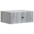 Nachttisch Graues Sonoma 49 x 34,5 x 20 cm Holzwerkstoff