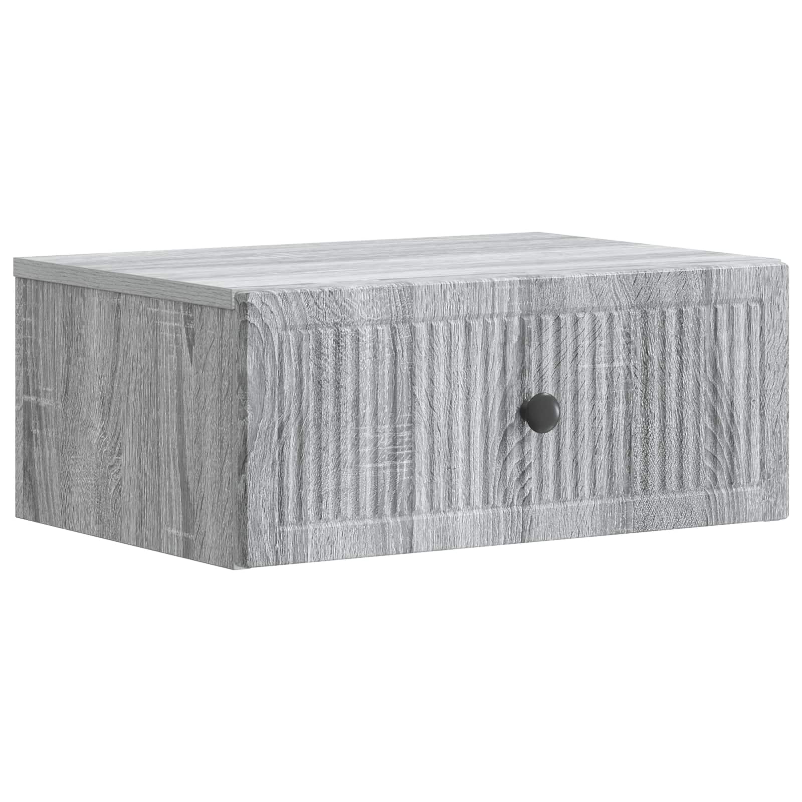 Nachttisch 2 pcs Graues Sonoma 49 x 34,5 x 20 cm Holzwerkstoff