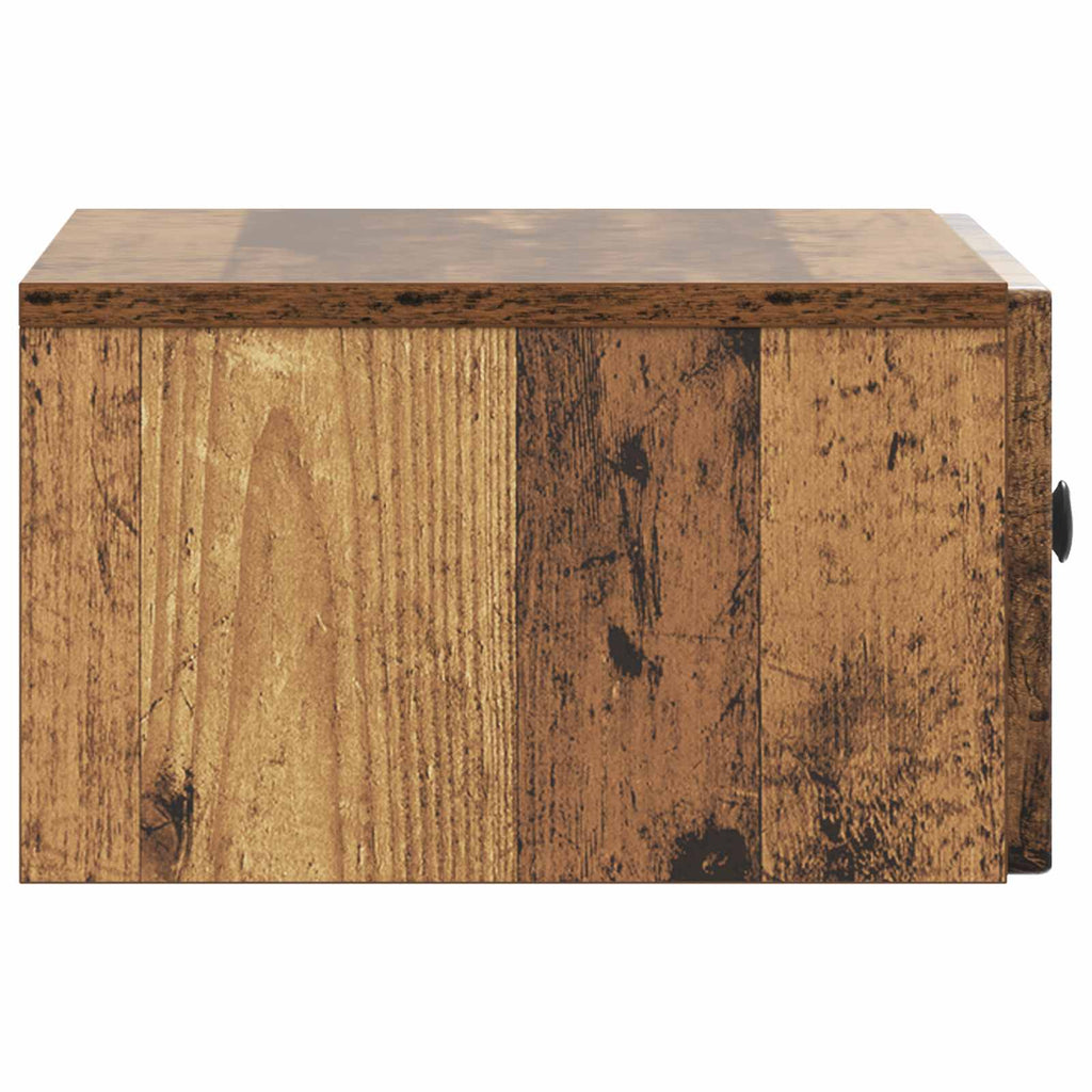 Nachttisch 2 pcs Altholz 49 x 34,5 x 20 cm Holzwerkstoff