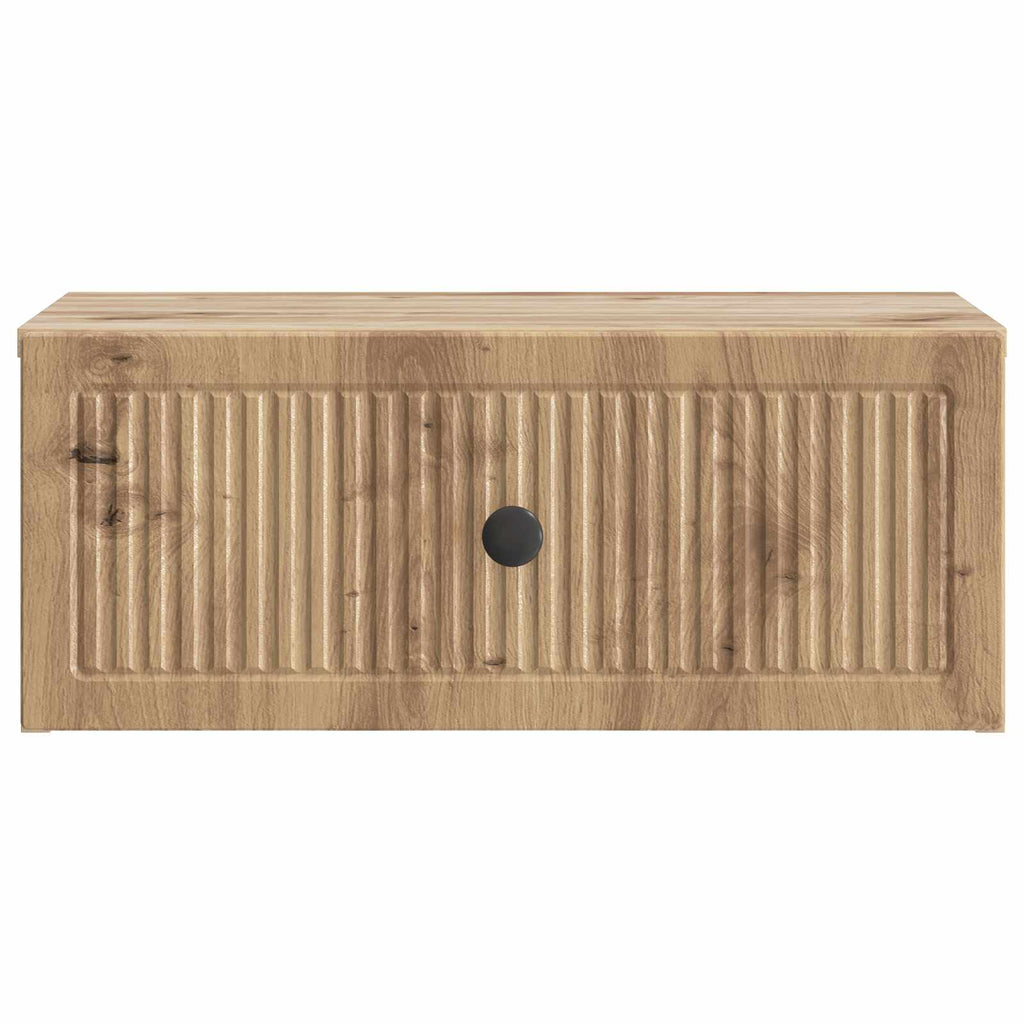 Nachttisch 2 pcs Artisan-Eiche 49 x 34,5 x 20 cm Holzwerkstoff