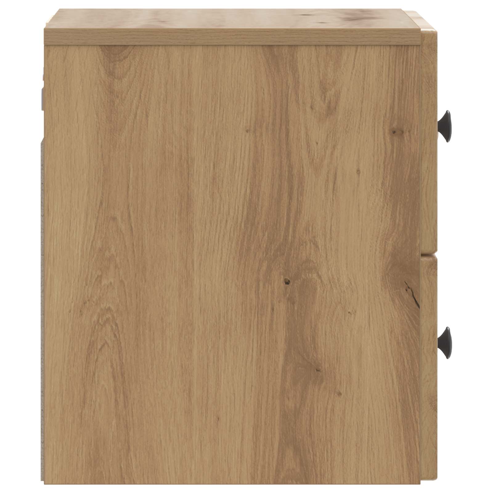 Wandmontierter Nachttisch 2 pcs Artisan-Eiche 33 x 34,5 x 40 cm