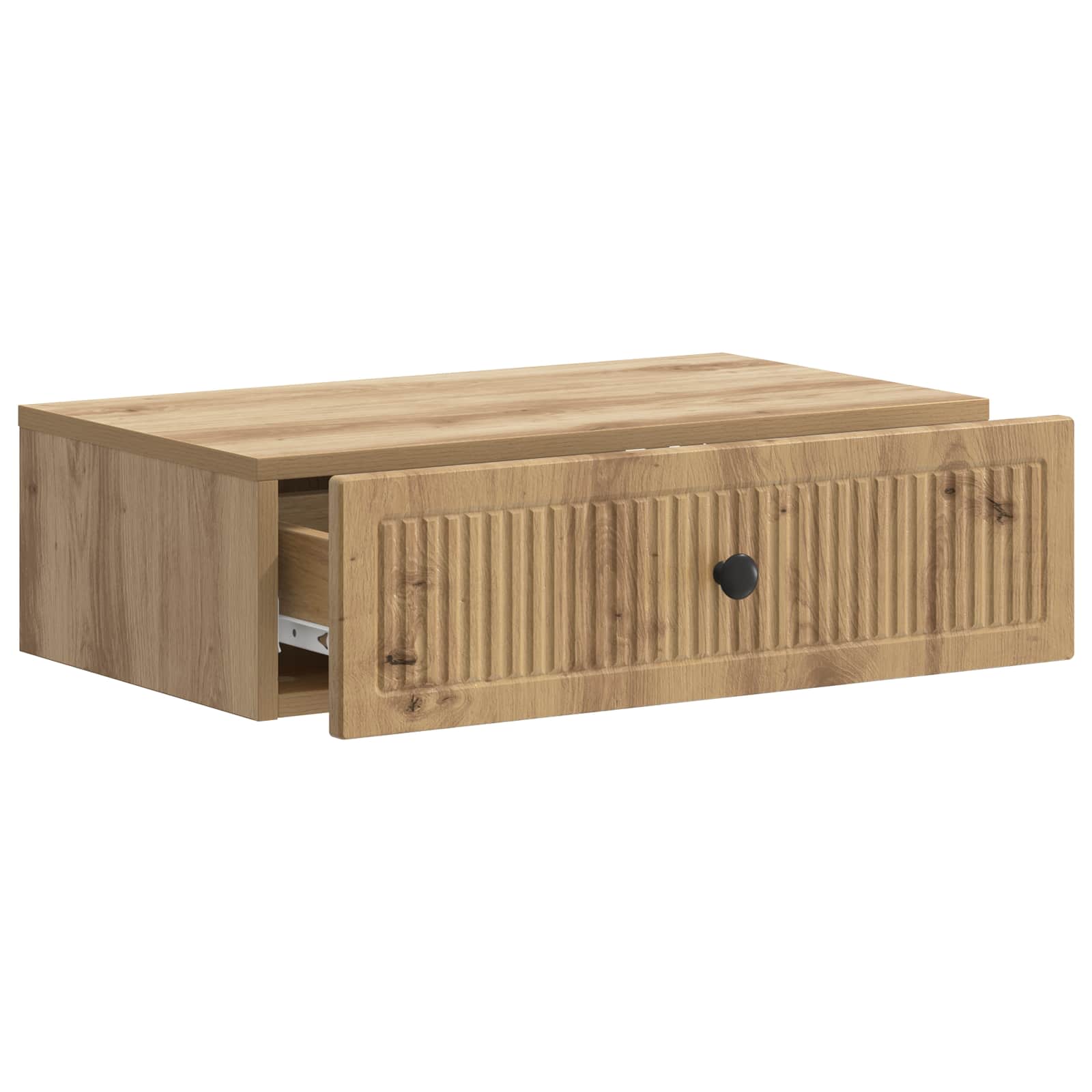 Wandmontierter Beistelltisch Artisan-Eiche 59 x 34,5 x 17 cm
