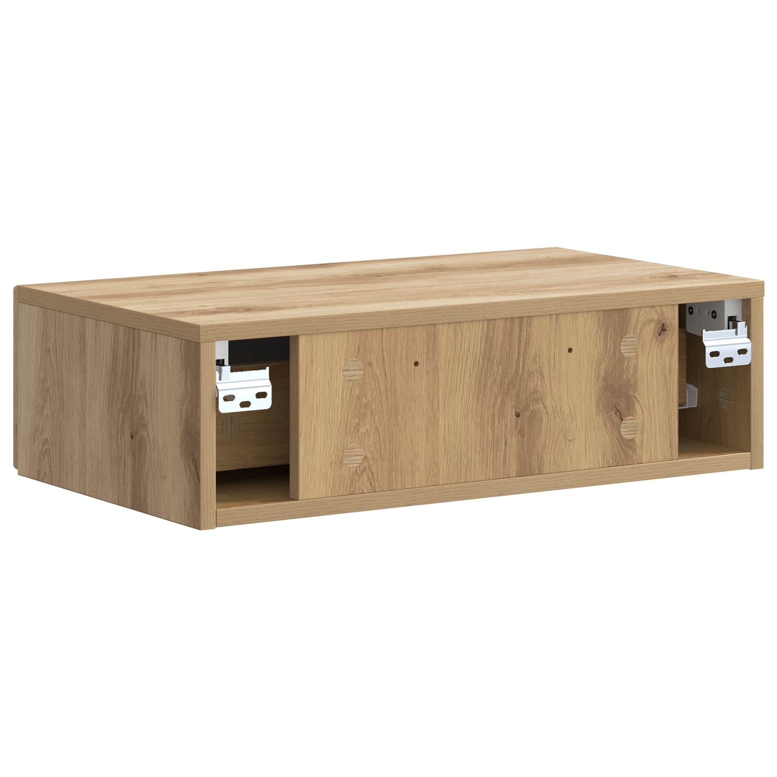 Wandmontierter Beistelltisch Artisan-Eiche 59 x 34,5 x 17 cm