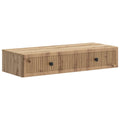 Wandmontierter Beistelltisch Artisan-Eiche 87,5 x 34,5 x 17 cm