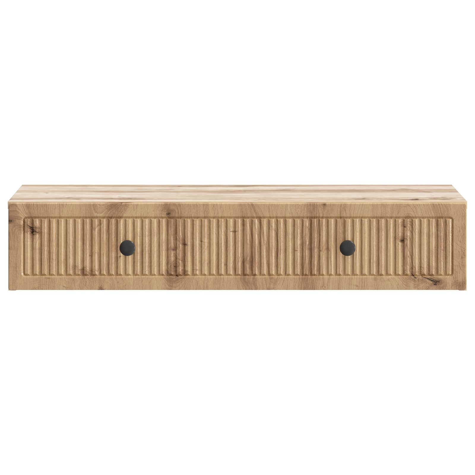 Wandmontierter Beistelltisch Artisan-Eiche 87,5 x 34,5 x 17 cm