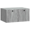 Wandmontierter TV-Schrank Graues Sonoma 59,5 x 41 x 30 cm