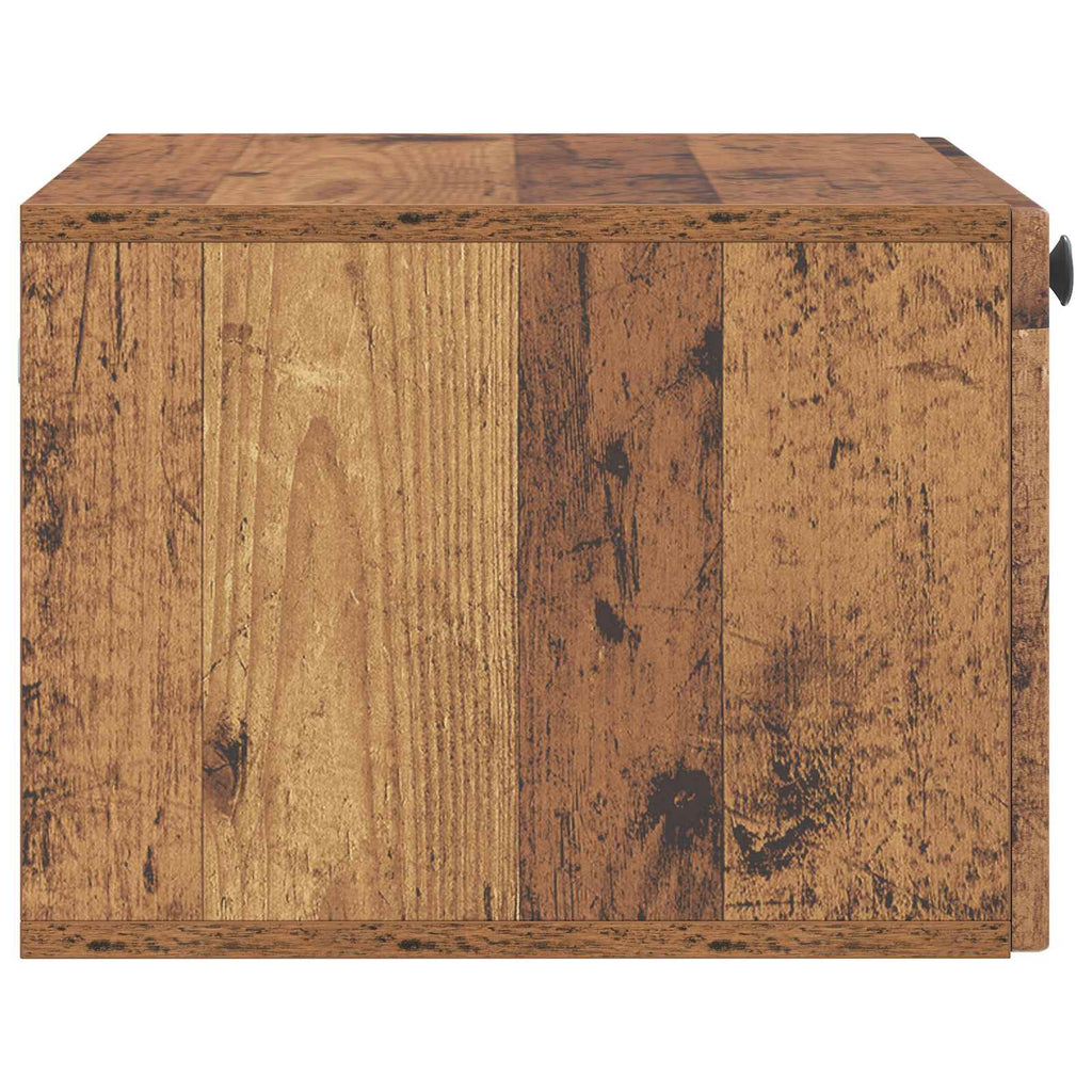 Wandmontierter TV-Schrank Altholz 59,5 x 41 x 30 cm