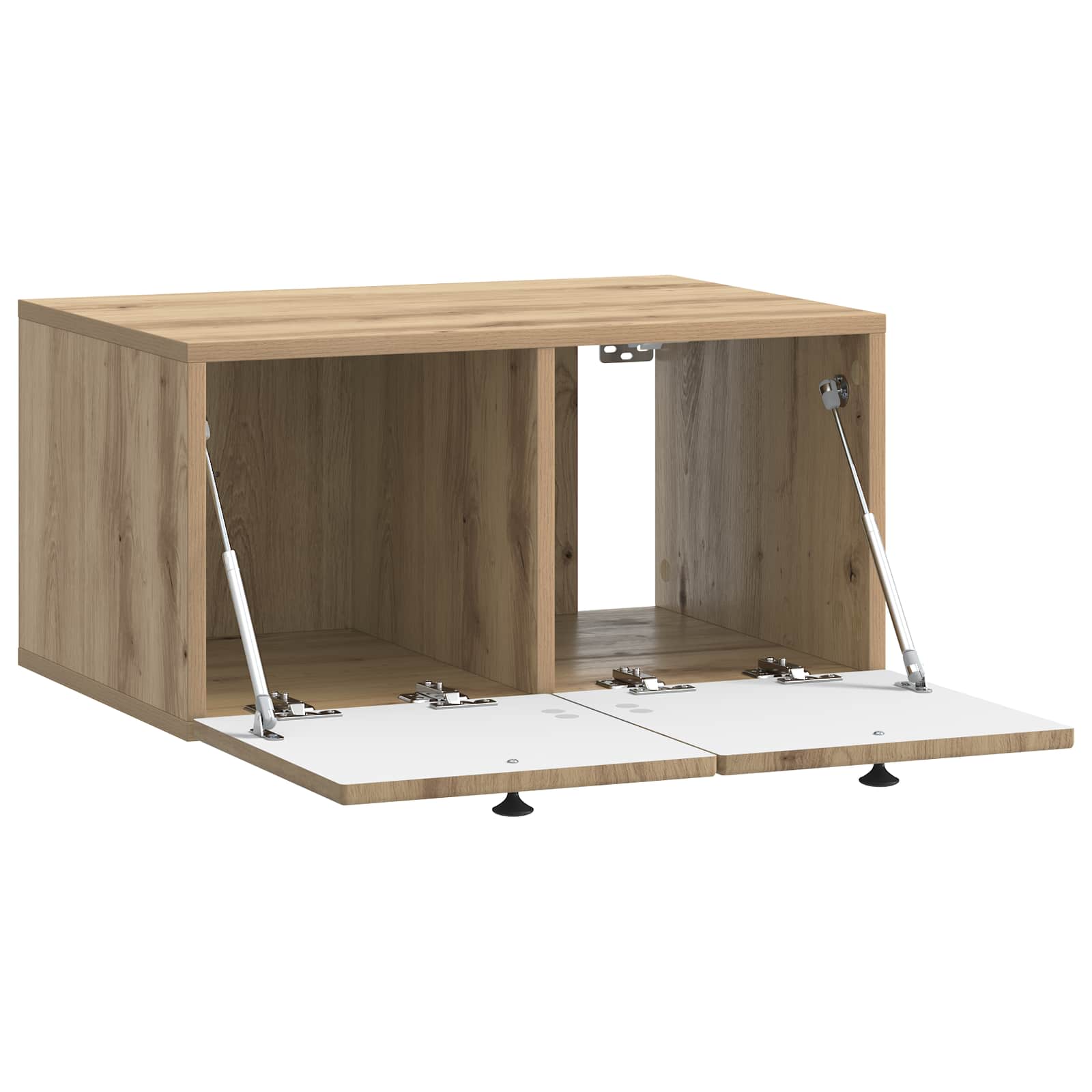 Wandmontierter TV-Schrank Artisan-Eiche 59,5 x 41 x 30 cm