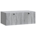 Wandmontierter TV-Schrank Graues Sonoma 78,5 x 41 x 30 cm
