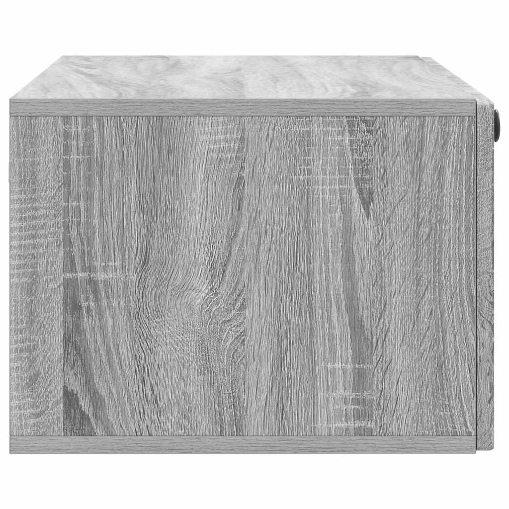 Wandmontierter TV-Schrank Graues Sonoma 78,5 x 41 x 30 cm