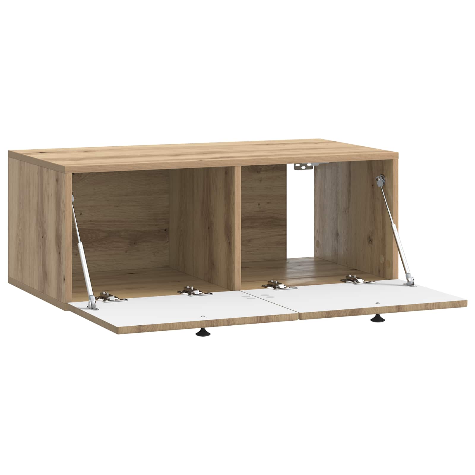 Wandmontierter TV-Schrank Artisan-Eiche 78,5 x 41 x 30 cm