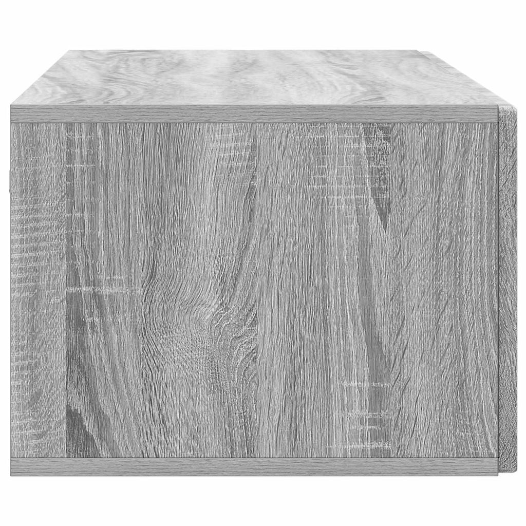 Wandmontierter TV-Schrank Graues Sonoma 98 x 41 x 30 cm
