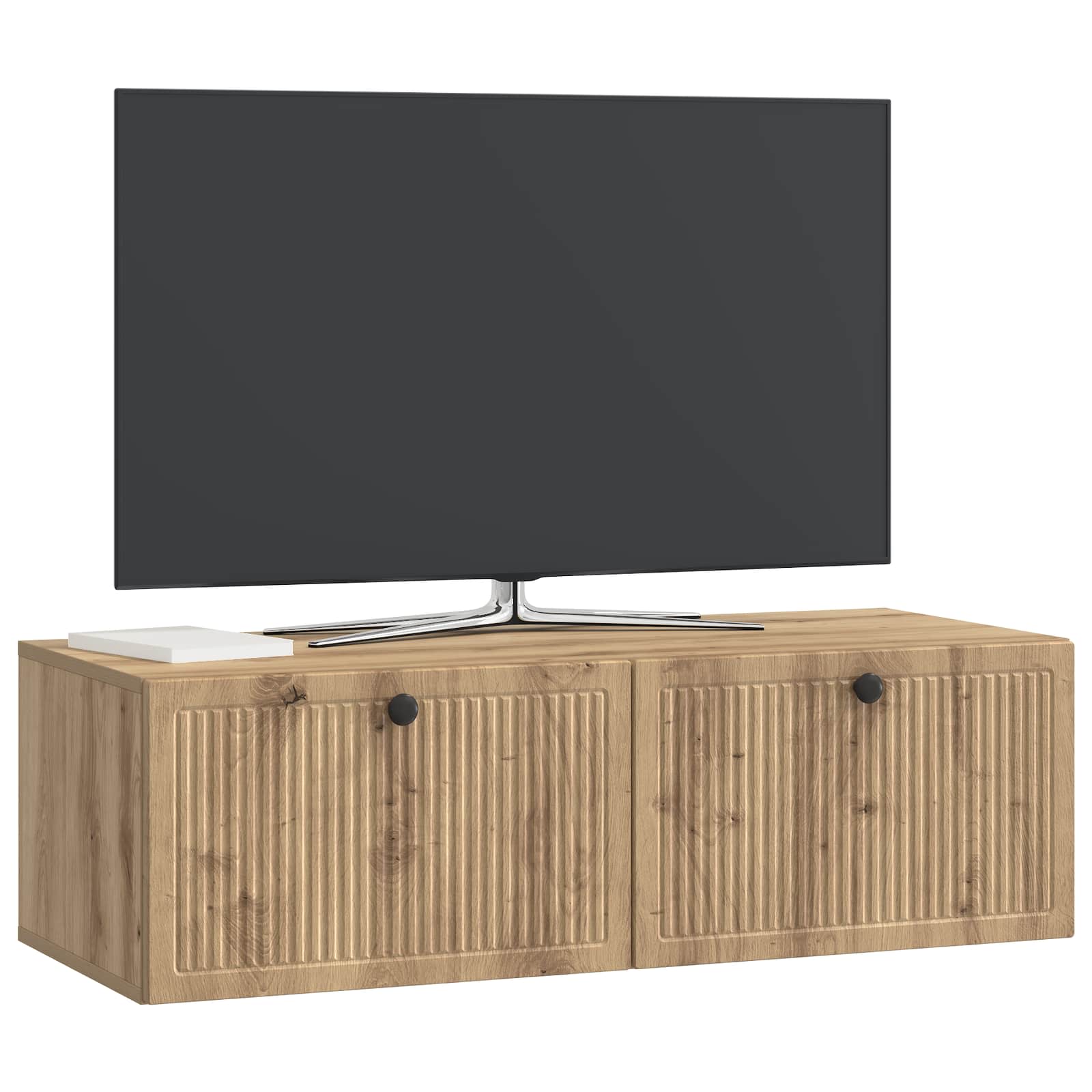 Wandmontierter TV-Schrank Artisan-Eiche 98 x 41 x 30 cm
